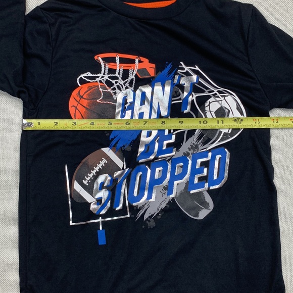 SLEEP ON IT Big Boys Sport Print 2 Piece Pajama Set with Cozy Socks Size S(6/7) - Picture 7 of 12